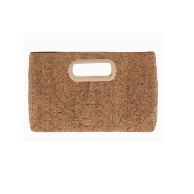 Cork Top Handle Clutch